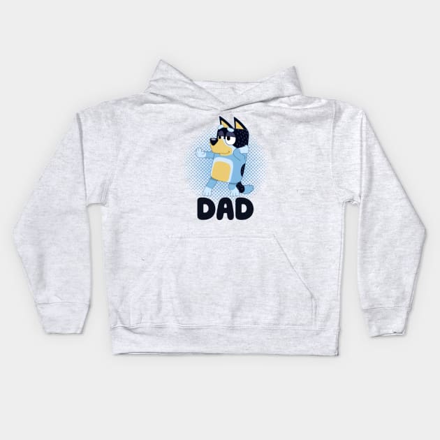 The New Design of Dad Kids Hoodie by Fan-Tastic Podcast